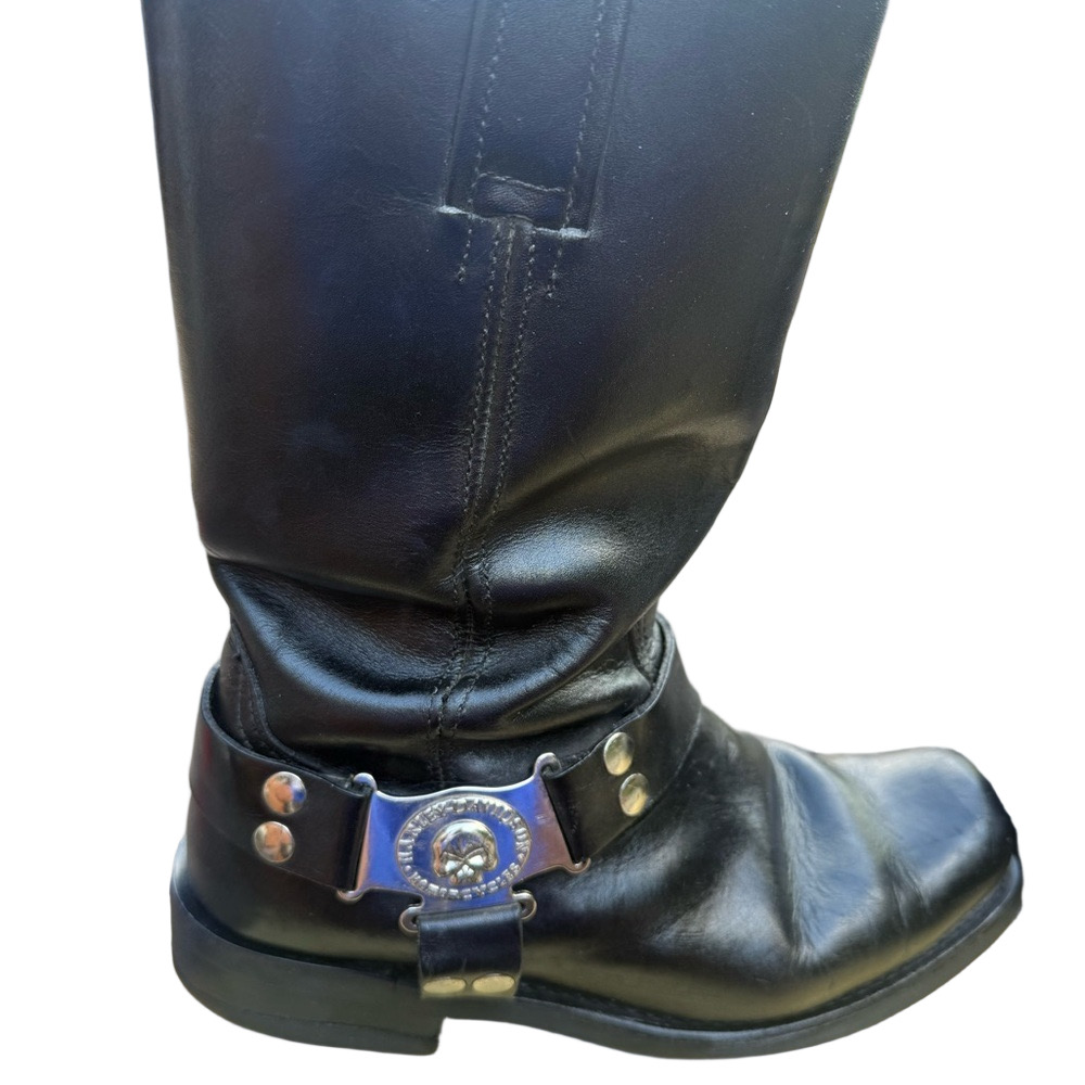 Taking offers! Vintage Harley Davidson Iroquois HI Inside zip Boots Size US 10